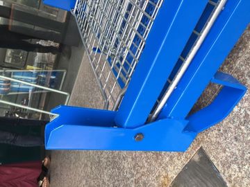 Welded Blue Wire Container Storage Cages Sturdy Wire Mesh Stillage