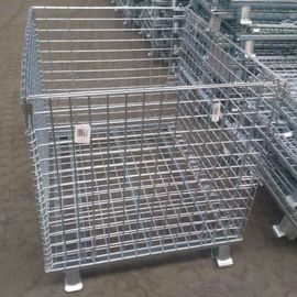Foldable Roll Q235 Wire Mesh Storage Cages