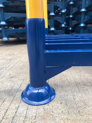 Q235 Steel Warehouse Metal Stacking Shelves With Detachable Racks