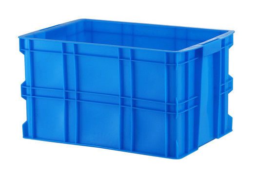 Sustainable HDPE Plastic Storage Crate 610*420*260mm